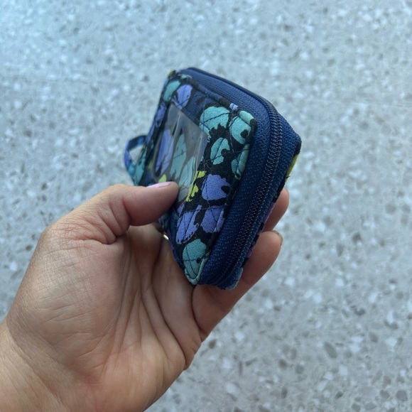 Vera Bradley Quilted Floral Wristlet with Strap - Picture 9 of 10